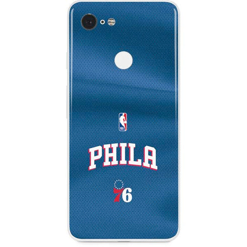 NBA Philadelphia 76ers Jersey Google Pixel 3 Skin